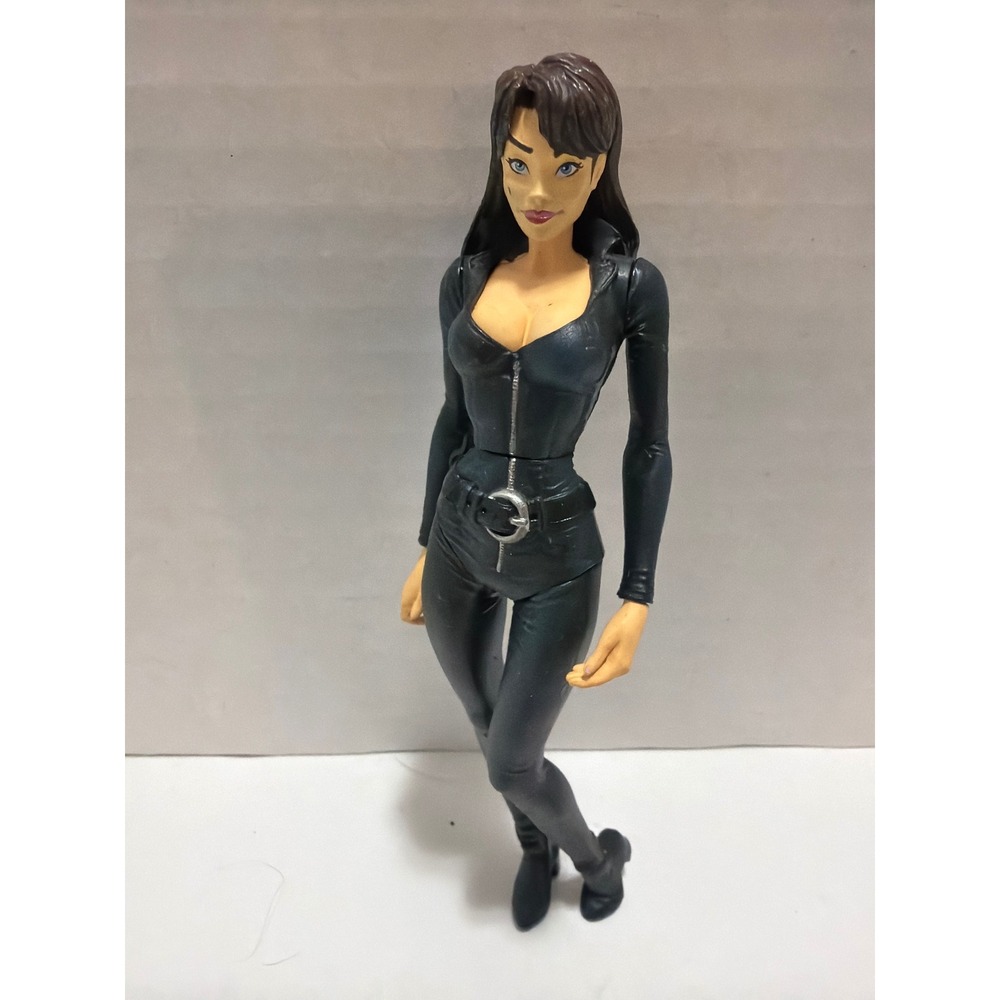 McFarlane Toys Danger Girl Abbey Chase Action Figure Black Catsuit Comic 1999